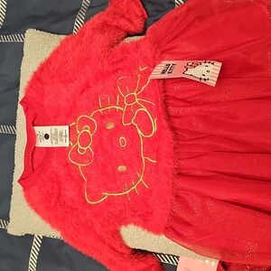 Hello Kitty Red Girl Dress